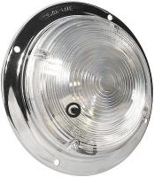 5LNK8 Dome Lamp, Round, Clear