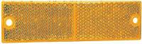 5LPE2 Compact Reflector, Adhesive, YLW, PK10