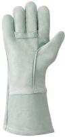 5LPZ7 Welding Gloves, Stick, XL, 14 In. L, Wing, PR