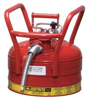 5LRG3 Type II DOT Safety Can, Red, 16-1/2 In. H