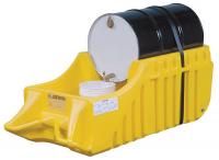 5LTN4 Outdoor Dispensing Dolly, Yellow, 66 Gal