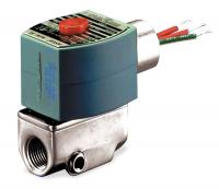 5LU22 Fuel Gas Solenoid, NC, 1/4In., 1.1 cv, Al.