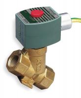 5LU36 Steam Solenoid Valve, 3/8 In., NC, Brass