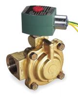 5LU45 S &amp; HW Solenoid Valve, 1-1/2 In., NC, Brass