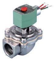 5LU50 Solenoid Valve, 2/2, 1 In, NC, 120V, Alum