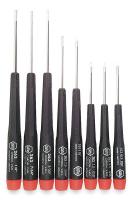 5LW65 Screwdriver Set, Hex, SAE, 8 Pc