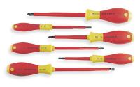 5LW89 Ins Screwdriver Set, Combo, 6 Pc