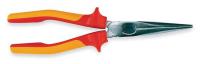 5LW95 Insulated Long Nose Plier, 8 In, Ergo