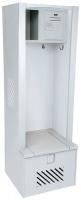 5LYD5 Gear Locker, Assembled, W 30, D 21, Gray