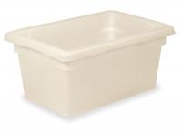 5M678 Food/Tote Box, Cap 5 Gal, White