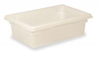 5M682 Food/Tote Box, Cap 3 1/2 Gal, White