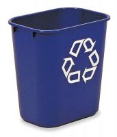 5M781 Recycling Container, 13-5/8 qt.