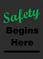5MDG7 Floor Mat w/ Safety Logo, Size 4 x 6 Ft.