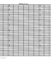 5MEZ4 Strip Chart, Fanfold, Range 0 to 100, 26 Ft