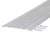 5MFJ5 Threshold, Fluted, Aluminum Finish, L 72 In