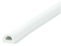5MFL7 Weatherstrip, D, White, Length 200 Ft.