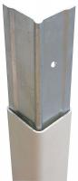 5MKF6 Corner Guard, 2x48In, Beige, 1/16In Insert