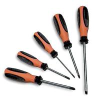 3GPC5 Combination Screwdriver Set, Orange, 5 PC