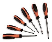 3GPC6 Combination Screwdriver Set, Orange, 6 PC