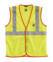 5MLF7 Safety Vest, Bright Lime, Large