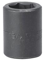 5MLX4 Impact Socket, Std, 1/2 Dr, 3/4 In