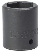 5MLY2 Impact Socket, Std, 1/2 Dr, 1-1/16 In