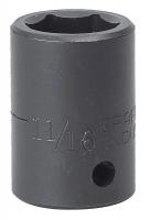 5MLY3 Impact Socket, Std, 1/2 Dr, 11/16 In