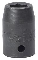 5MLY6 Impact Socket, Std, 1/2 Dr, 1/2 In