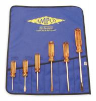 5MM02 Screwdriver Set, Nonsparking, Combo, 6Pc