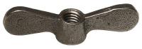 5MND6 Wing Nut, Steel, 3/8-16 x 2-1/2 In, Pk 10