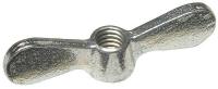 5MND5 Wing Nut, Steel, Zinc, 3/8-16x2-1/2 In, Pk10