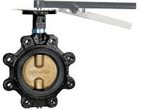 5MPC2 Butterfly Valve, Lug Style, Pipe Size 6 In