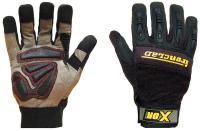 5MRF9 Anti-Vibration Gloves, 2XL, Black, PR