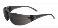 5MRW4 Safety Glasses, Gray, Scratch-Resistant