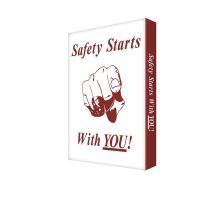 5MTG2 Sign, 24x18 In, Safety Starts With You!