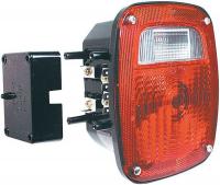 5MTL1 Stop-Turn-Tail Lamp, Rectangle, Red, PK 2
