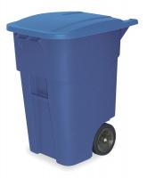 5MU55 Roll Out Container With Lid, 50 G, Blue