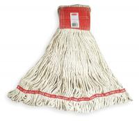 5MU74 Wet Mop, White, Large