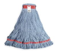 5MU76 Wet Mop, Blue, Large