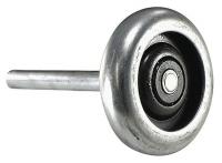 5MUX8 Door Roller, 4 In., Dia. 3 In., Pk 4