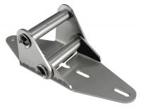 5MUZ1 Garage Door Hinge, #6, SS, Pk 2