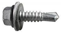 5MVA1 Hinge Screw, Self Tapper, 1 In., Pk 24