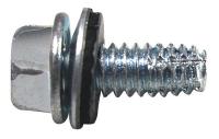 5MVD2 Hinge Screw, Self Tapper, 1 In., Pk 24