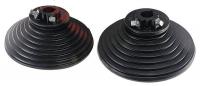 5MVE7 Vertical Lift Drum, 8 1/2 In Coated, Pk 2