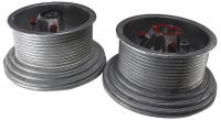 5MVF2 High Lift Drum, 5 1/4 In Keyed, Pk 2