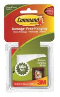 5MVL7 Small Picture Hanging Strip, Pk 8