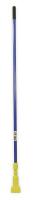 5MY19 Mop Handle, 60In., Fiberglass, Blue