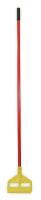 5MY25 Mop Handle, 60In., Fiberglass, Red