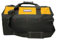 5MZK0 Wide Mouth Tool Bag, 36 Pkt, Yellow/Blk