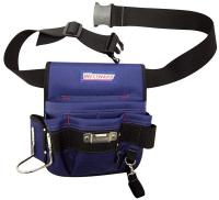 5MZL0 Electricians Pouch w/Belt, 4 Pkt